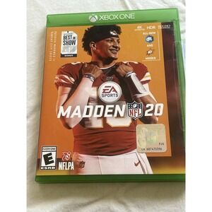 Xbox One Games Madden‎ NFL 20, Used